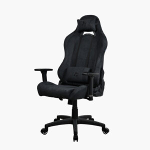 Arozzi Toretta SuperSoft Pure Black | Ergonomski Gaming Stol Z 3D Nasloni Za Roke, Nagibom Do 165° In Dvema Podpornima Blazinama | Gaming Stol