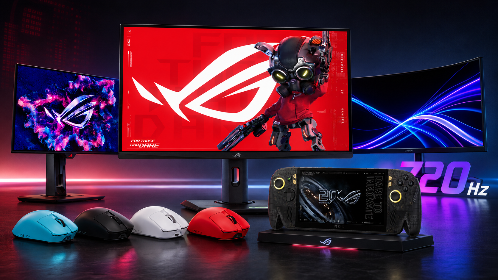 Tech novice konec avgusta 2026: asus rog oled, xbox ally x20, gladius iv ace in samsung odyssey g6
