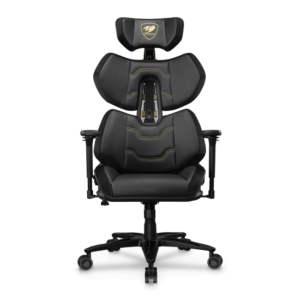 COUGAR Terminator Elite | Črn | Ergonomski Gaming Stol | 4D Nasloni Za Roke In PAFRP Naslon | Gaming Stol