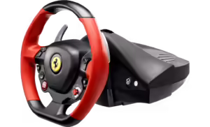 Thrustmaster Ferrari 458 Spider Racing Wheel | Črno Rdeč Volan S Pedali | Xbox One In Xbox Series X|S | Gaming Volan