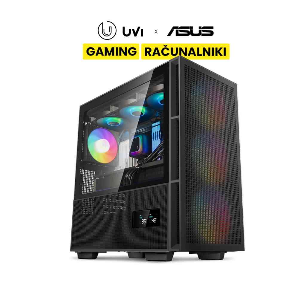 Gaming računalniki uvi omega na voljo v črni in beli barvi pri komponentku 6 Gaming računalniki uvi omega