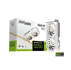 Zotac RTX 5050 8GB Twin Edge OC | GDDR6 | Bela Grafična Kartica