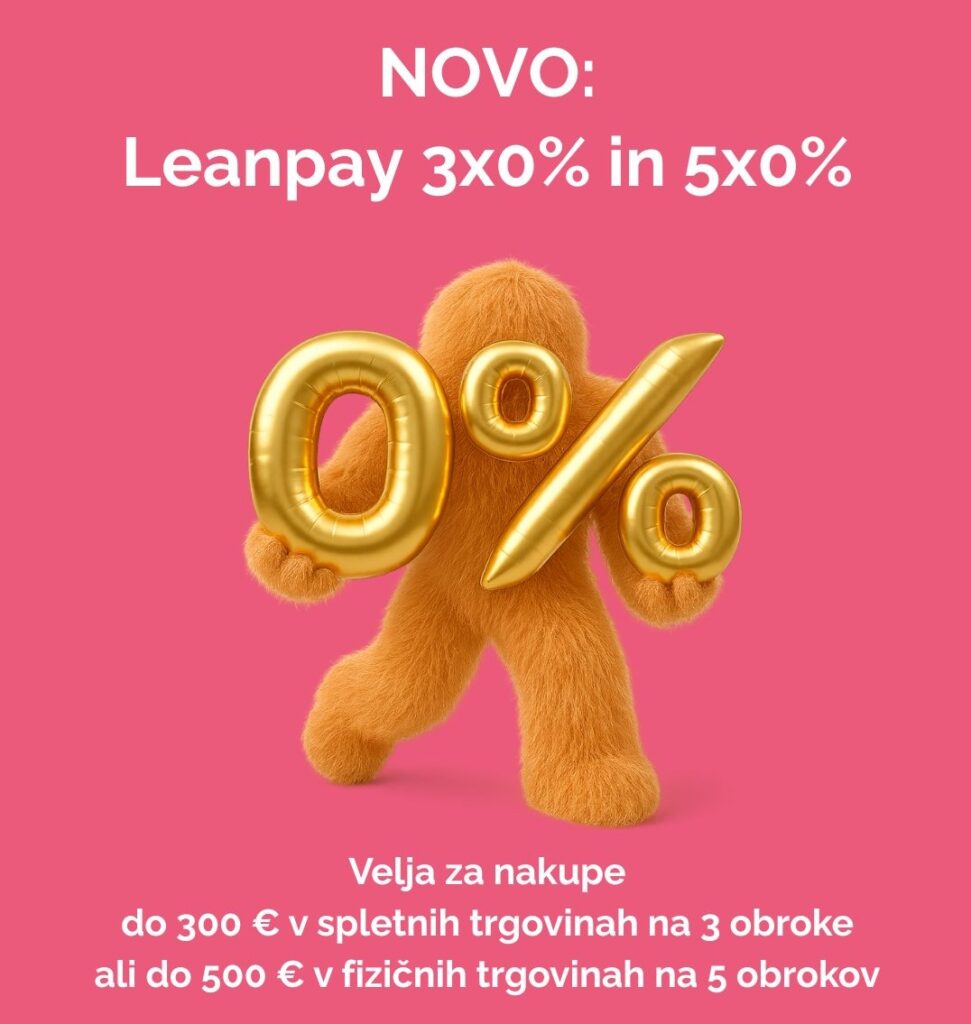 Leanpay obročno plačilo z eom 0%