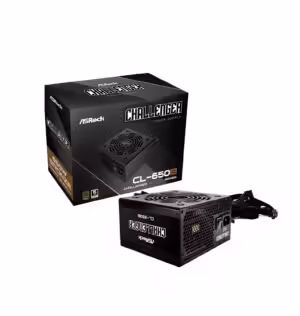 ASRock Challenger Series CL-650G 650W | ATX | 80+ Gold | Črna | Napajalnik
