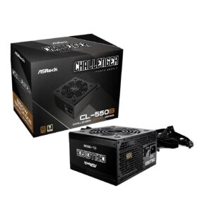 ASRock Challenger Series CL-550B 550W | ATX | 80+ Bronze | Črna | Napajalnik