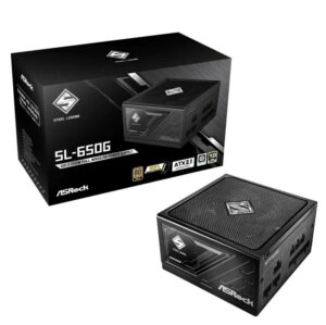ASRock Steel Legend SL-650G 650W | ATX | 80+ Gold | Črna | Napajalnik
