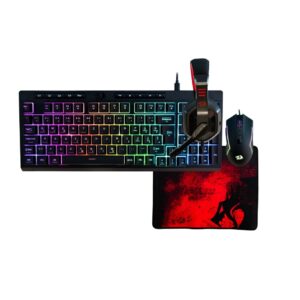 REDRAGON COMBO S149-BA SET | TIPKOVNICA + MIŠKA + SLUŠALKE + PODLOGA