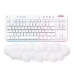 Logitech G715 TKL | Brezžična | Tactile | Bela RGB | Bluetooth | SLO Gravura | Gaming Tipkovnica