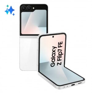 Samsung Galaxy Z Flip7 FE | 5G | 128GB | Bela | Pametni Telefon