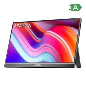 Arzopa Z1C | 16.1 Inch Full HD IPS | 100% sRGB | USB-C In Mini HDMI | Ultra Slim Prenosni Monitor