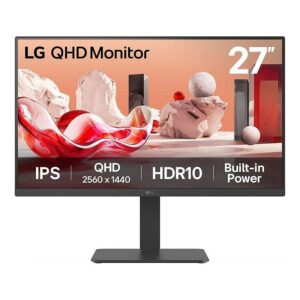 LG 27BA45QB-B | 27 Palcev QHD IPS | HDR10 75Hz 5ms | Zvočniki Pivot | Monitor