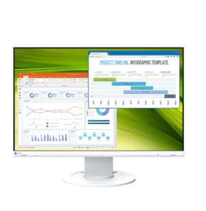 EIZO EV2360 FlexScan | 22,5" WUXGA IPS | 16:10 | HDMI DP USB | Bel Poslovni Monitor