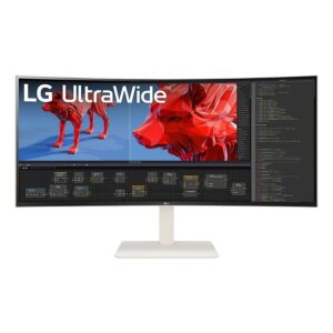 LG 38BR85QC-W | 38" Ultrawide Curved Nano IPS | 3840x1600 | 144Hz | USB-C 90W | HDMI DP RJ45 | Monitor