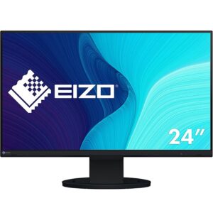 EIZO EV2480-BK 23.8" IPS Full HD Monitor | USB-C Docking HDMI DisplayPort Ergonomija | Poslovni Monitor
