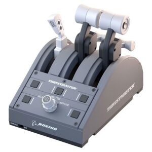 Thrustmaster TCA Quadrant Boeing Edition | 4060219 | PC + Xbox | Boeing 787 Replica | H.E.A.R.T 16-Bit | Gray | Kontroler Za Letalske Simulacije