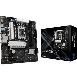 ASRock B860M-X Gen5 WiFi | Intel B860 | LGA1851 | DDR5 9066+ | PCIe 5.0 | Wi-Fi 6E | 2.5G LAN Matična Plošča