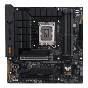 ASUS TUF Gaming B760M-BTF WiFi D4 | Intel B760 LGA1700 | DDR4 PCIe 5.0 WiFi 6 | mATX Matična Plošča