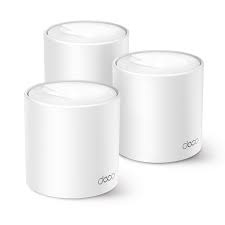 TP-Link Deco X1500 3-Pack | AX1500 Wi-Fi 6 | Mesh Sistem 520 M² | Bel | Mesh WLAN Sistem