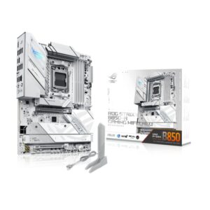 ASUS ROG Strix B850-A Gaming WiFi7 Neo | AM5 AMD B850 | DDR5 9000+ OC | PCIe 5.0 | WiFi 7 In 5Gb LAN | Bela ATX Matična Plošča
