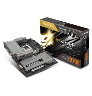 Sapphire NITRO+ X870EA PhantomLink Edition | AMD AM5 X870E | DDR5 8400 MHz OC | Wi-Fi 7 In PCIe 5.0 | ATX Matična Plošča