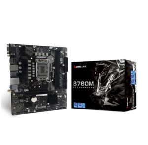 Biostar B760MX2-E | Intel B760 | LGA 1700 | DDR5 | PCIe 4.0 | 2.5G LAN | Micro ATX Matična Plošča