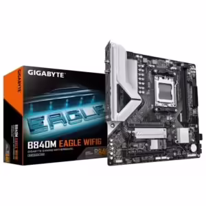 Gigabyte B840M EAGLE WiFi6 | AMD B840 AM5 | mATX DDR5 | Wi-Fi 6 2.5GbE | Matična Plošča
