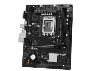 ASRock H610M-HVS/M.2 D5 Gen5 | Intel H610 | LGA1700 | 2x DDR5 | PCIe 5.0 | Micro ATX Matična Plošča