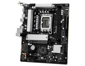 ASRock B860M-X Gen5 | Intel B860 LGA1851 | DDR5 9066+ OC | PCIe 5.0 M.2 | 2.5G LAN | Micro ATX Matična Plošča