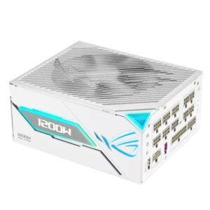 ASUS ROG Thor 1200W Platinum III White Edition | 1200W | 80 Plus Platinum | ATX 3.1 PCIe 5.1 | Popolnoma Modularni Gaming Napajalnik
