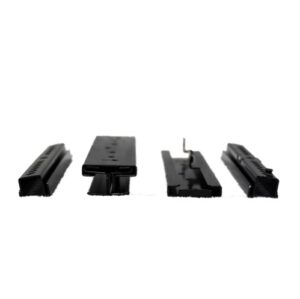 HPE Aruba Networking AP-MNT-MP10-D Q9G71A | Črn Nosilec Za Dostopne Točke | 10-Pack | Montaža Na Trdno Površino | Nosilec Za Access Point