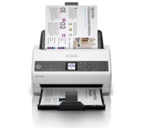 Epson WorkForce DS-730N | A4 Omrežni Duplex Skener 600 DPI | 40 Strani/Min 80 Slik/Min | ADF 100 Listov | Dokumentni Skener