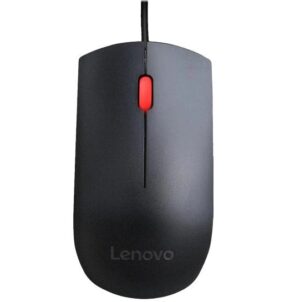 Lenovo Essential USB | Žična Optična Črna | 1600 DPI | USB-A | Miška
