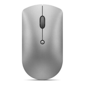 Lenovo 600 Bluetooth Silent | Tiha Brezžična Siva Optična Miška | Bluetooth 5.0 2400 DPI | Računalniška Miška