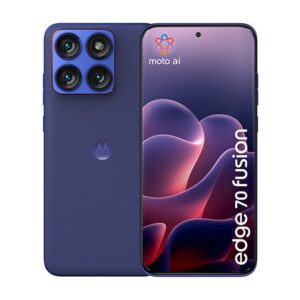 Motorola Moto Edge 70 Fusion 5G | Dual SIM | 8GB RAM 256GB | 6.78" 144Hz AMOLED | 50MP Sony LYTIA OIS | Orient Blue | Pametni Telefon