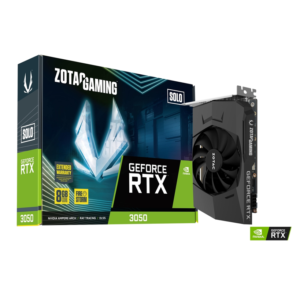 ZOTAC RTX 3050 Gaming Solo 6GB | GDDR6 | Grafična Kartica