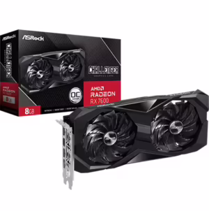 ASRock RX 7600 Challenger OC 8GB | GDDR6 | HDMI 3xDisplayport | Grafična Kartica