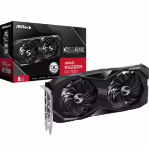 ASRock RX 7600 Challenger OC 8GB | GDDR6 | HDMI 3xDisplayport | Grafična Kartica