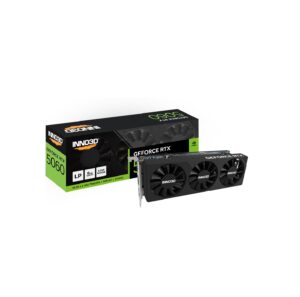 INNO3D GeForce RTX 5060 X3 Low Profile | 8GB GDDR7 128-Bit | DLSS 4 | Triple Fan | Low Profile Grafična Kartica