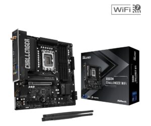 ASRock B860M Challenger WiFi | Intel B860 | LGA1851 | DDR5 8666+ OC | WiFi 7 | mATX Matična Plošča