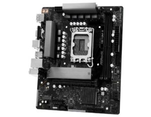 ASRock H810M-X | LGA1851 | Intel H810 | mATX | DDR5 6400 | 2.5G LAN | HDMI DisplayPort D-Sub | Matična Plošča