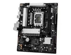 ASRock B860M-X | LGA1851 Intel B860 | DDR5 9066+ OC | PCIe Gen5 M.2 | 2.5G LAN | Micro ATX Matična Plošča