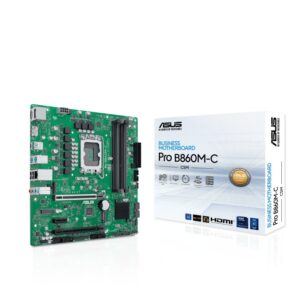 ASUS Pro B860M-C-CSM | Intel B860 | LGA 1851 | DDR5 PCIe 5.0 | Micro-ATX Matična Plošča