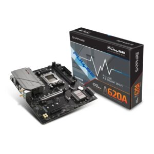 Sapphire PULSE A620AM | AMD A620A | AM5 | DDR5 7600MHz OC | HDMI 1.4 In DP 1.2 | Micro-ATX Matična Plošča