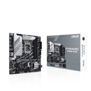 ASUS PRIME Z790M-PLUS | LGA1700 Intel Z790 | DDR5 7200+ OC | PCIe 5.0 | HDMI DP | mATX Osnovna Plošča