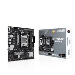 ASUS Prime A620M-E-CSM | AMD AM5 A620 | DDR5 7200+ OC | PCIe 4.0 | HDMI DP VGA | mATX Osnovna Plošča