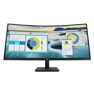 HP P34hc G4 | 86,4cm (34") | 3440x1440 | 5ms | HDMI DisplayPort USB-C | WQHD | Črna | Ukrivljen Poslovni Monitor