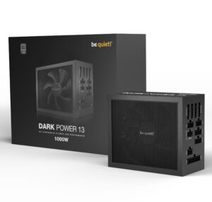 be quiet! DARK POWER 13 1000W | 80 PLUS Titanium | ATX 3.1 | PCIe 5.1 12V-2x6 | Modularni Napajalnik