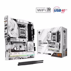 ASRock X870 Steel Legend WiFi | AM5 | ATX | DDR5 | Matična Plošča
