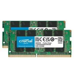 Crucial 16GB (2x 8GB) | SODIMM | 3200 | CT2K8G4SFRA32A | RAM Pomnilnik