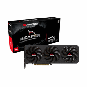PowerColor RX 9070 XT Reaper 16GB | GDDR6 | 3 Ventilatorji | Grafična Kartica